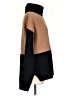 Vince. Color Block Brown Turtleneck Sweater Size XS - photo 4