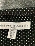 Maison d' Amelie 100% Polyester Polka Dots Black Long Sleeve Blouse Size S - photo 7
