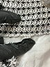 Unbranded 100% Polyester Houndstooth Gray Casual Dress Size XL - photo 7