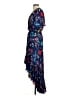 Parker Floral Blue Casual Dress Size XS - photo 5