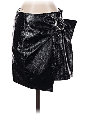 Mango Faux Leather Skirt (view 1)