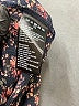 Free People Floral Black Blue Cocktail Dress Size L - photo 5