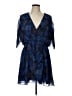 Ted Baker London 100% Polyester Blue Cocktail Dress Size 12 (5) - photo 1