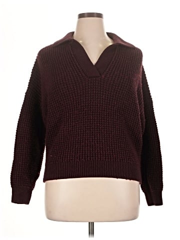 Madewell Waffle-Knit Henley Sweater (view 1)