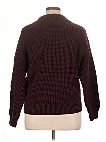 Madewell Waffle-Knit Henley Sweater (view 2)