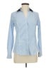 Express Blue Long Sleeve Button-Down Shirt Size M - photo 1