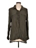 Lulus Green Long Sleeve Blouse Size L - photo 1
