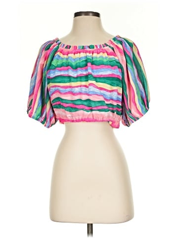 Joy Joy Short Sleeve Blouse (view 1)