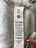 Lululemon Athletica Gray Silver Pullover Hoodie Size Med - Lg - photo 7