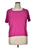 Sag Harbor Pink Short Sleeve Top Size 1X - photo 1