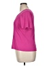 Sag Harbor Pink Short Sleeve Top Size 1X - photo 5