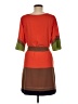C. Luce Color Block Orange Casual Dress Size M - photo 2