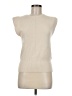 On Twelfth Ivory Sleeveless Top Size M - photo 1