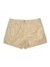 Primark Solid Tan Khaki Shorts Size 16 - photo 1