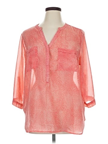 Apt. 9 3/4 Sleeve Blouse (view 1)