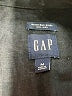 Gap 100% Linen Black Long Sleeve Button-Down Shirt Size M - photo 7