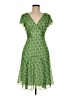 Studio Y 100% Polyester Polka Dots Green Cocktail Dress Size 7 - photo 1