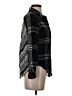 Tolani 100% Viscose Plaid Black Long Sleeve Blouse Size XS - photo 4