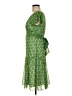 Studio Y 100% Polyester Polka Dots Green Cocktail Dress Size 7 - photo 5