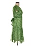 Studio Y 100% Polyester Polka Dots Green Cocktail Dress Size 7 - photo 4