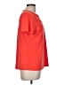 Anne Klein Orange Short Sleeve Blouse Size M - photo 4