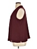 Avenue 100% Polyester Burgundy Sleeveless Blouse Size 14 Plus - photo 5