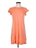 Michael Stars Solid Orange Casual Dress Size XS - photo 1