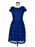 En Focus Studio Blue Cocktail Dress Size 8 - photo 1