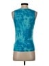 MICHAEL Michael Kors 100% Lyocell Teal Sleeveless Top Size S - photo 2