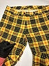 J. McLaughlin Plaid Yellow Casual Pants Size 2 - photo 3