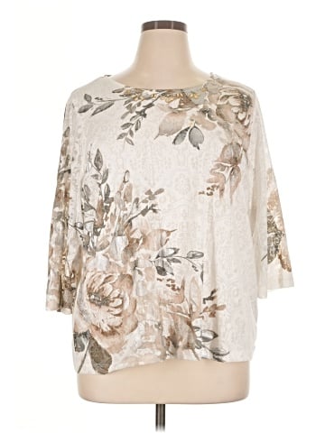 Alfred Dunner 3/4 Sleeve Blouse (view 1)