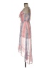 Candie's 100% Polyester Print Pink Cocktail Dress Size M - photo 5