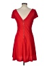 Bisou Bisou Argyle Red Casual Dress Size 10 - photo 2