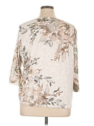 Alfred Dunner 3/4 Sleeve Blouse (view 2)