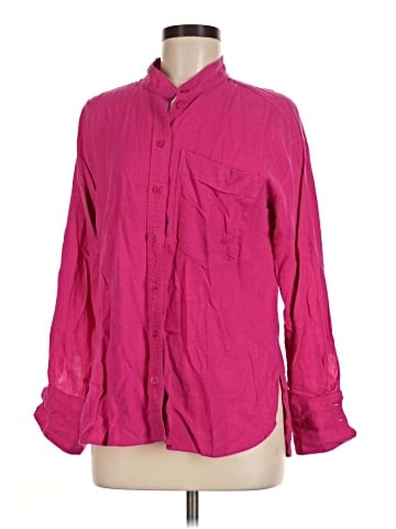 Banana Republic Factory Store Long Sleeve Button-Down Shirt (view 1)
