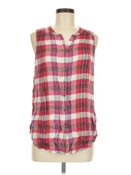 Lucky Brand Sleeveless Button Down Shirt