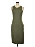 rue21 Solid Green Casual Dress Size L - photo 1