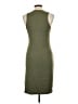 rue21 Solid Green Casual Dress Size L - photo 2