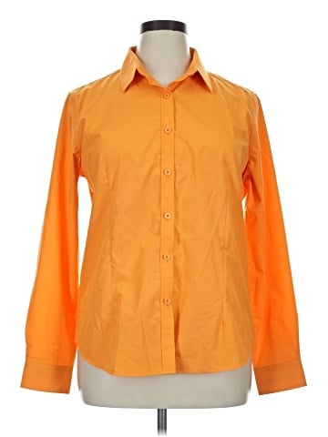 Unbranded Long Sleeve Button-Down Shirt (view 1)