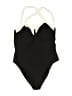 Berlook Solid Black One Piece Swimsuit Size 20 - photo 1