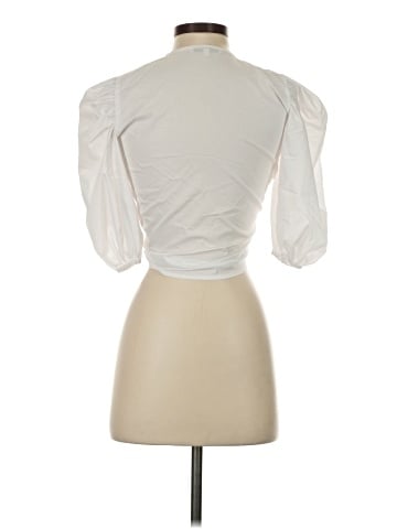 Olivaceous Short Sleeve Blouse (view 2)