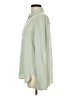 Vince. Solid Green Long Sleeve Blouse Size L - photo 5