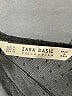 Zara Basic 100% Polyester Black Short Sleeve Blouse Size M - photo 7