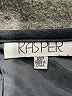 Kasper 100% Polyester Solid Black Formal Skirt Size 16 - photo 4