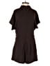 Cider Solid Brown Romper Size S - photo 1