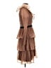 Rachel Parcell Polka Dots Brown Cocktail Dress Size 8 - photo 4