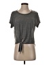 Mossimo Supply Co. Gray Short Sleeve Top Size XS - photo 1