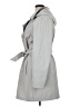 Sebby Collection 100% Polyester Gray Trenchcoat Size 1X - photo 5