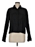 Elemente Clemente Polka Dots Black Long Sleeve Blouse Size 6 (0) - photo 1