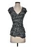 Bailey 44 Gray Short Sleeve Blouse Size XS - photo 1